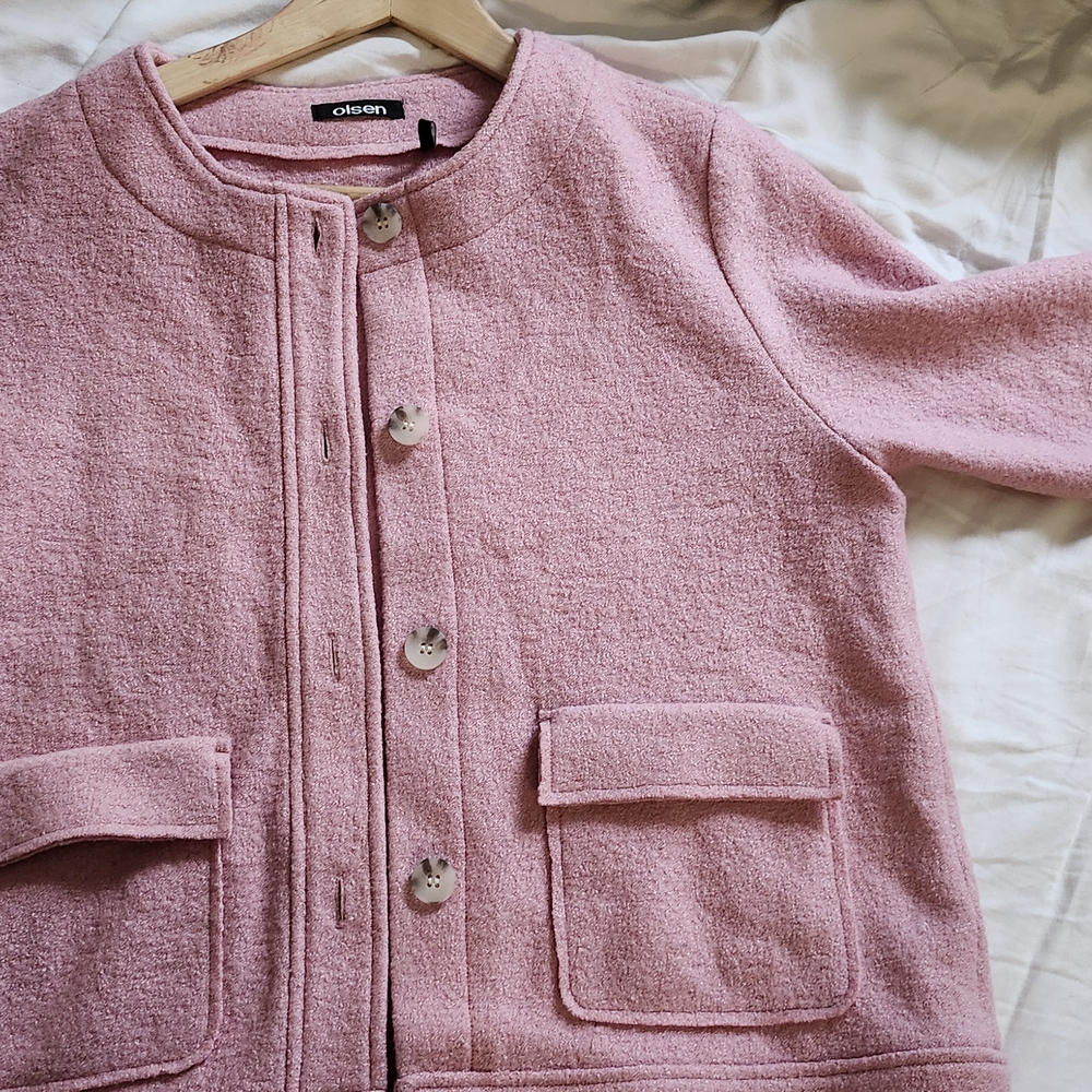 Olsen Pink Women's Blazer